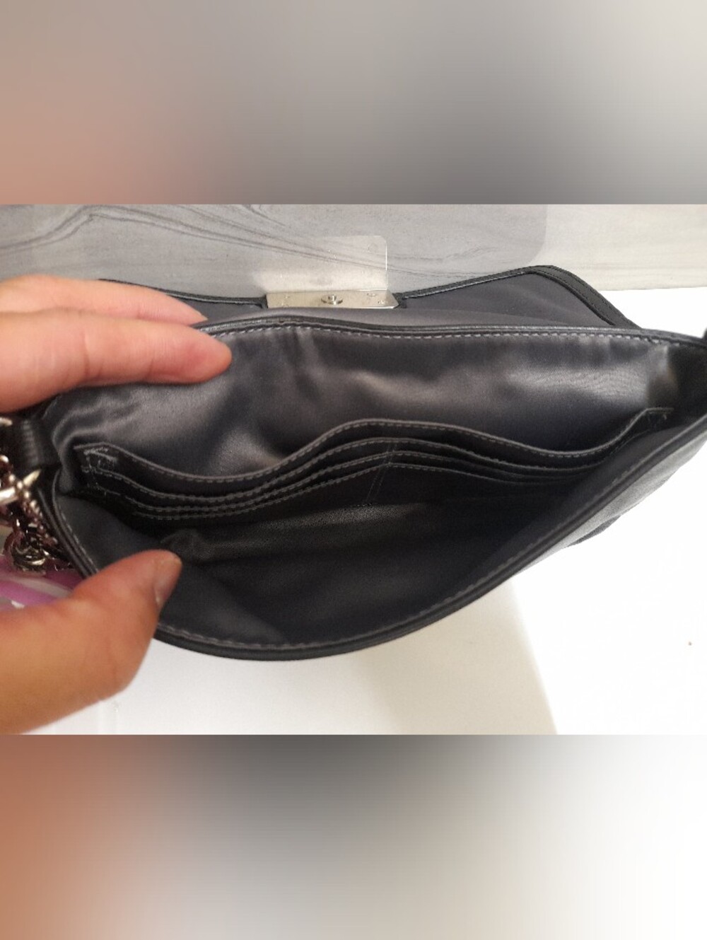 COACH Mini Kristin Leather Shoulder Bag Y2K - Picture 8 of 14